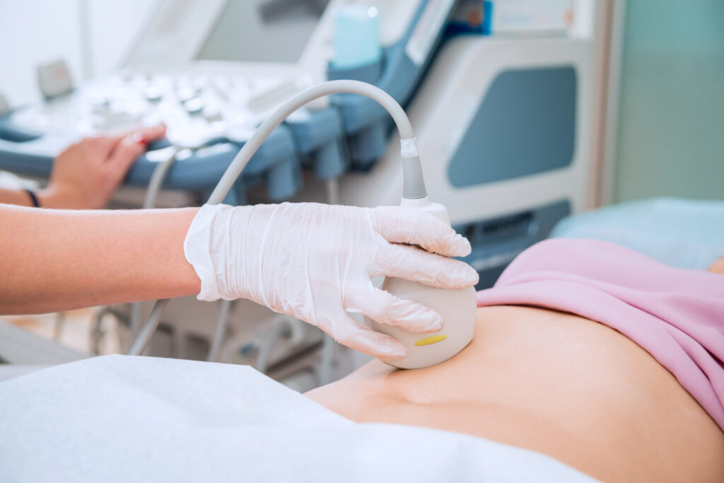 Ultrasound of the pelvic organs Image